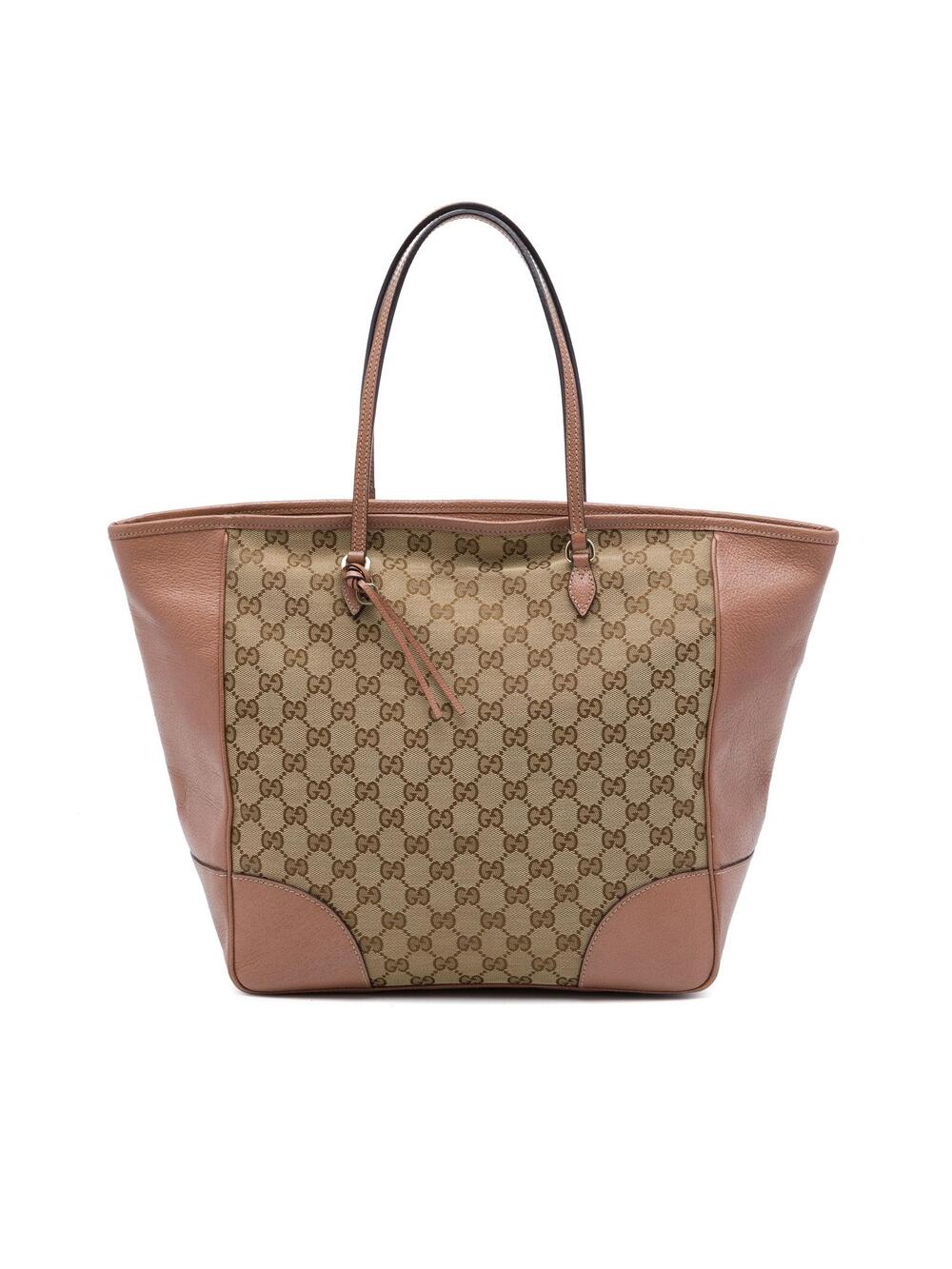 Gucci Gg Canvas Bree Tote Pre-Loved #358406G55B
